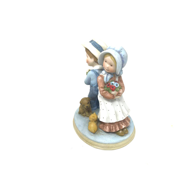 1978 Holly Hobbie Designers Collection Loving Ways Figurine - Picture 2 of 8